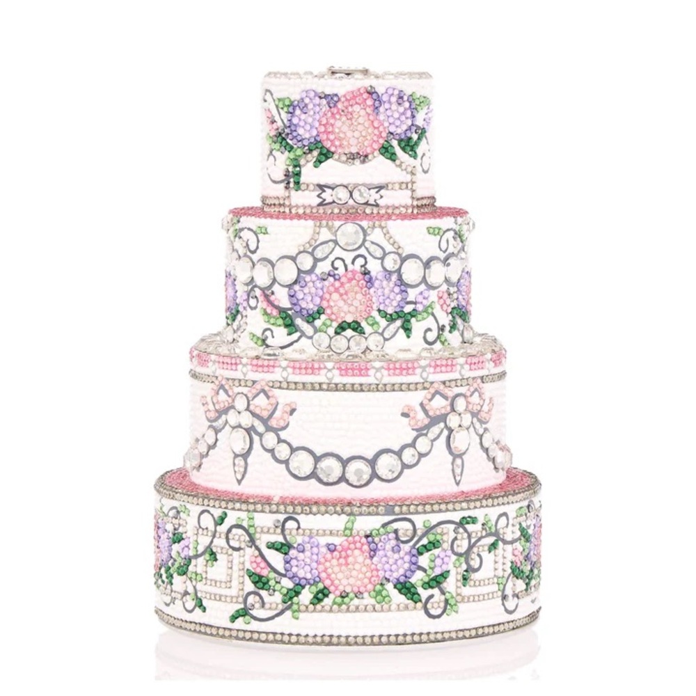 Judith Leiber Tie The Knot Tiered Cake Bag